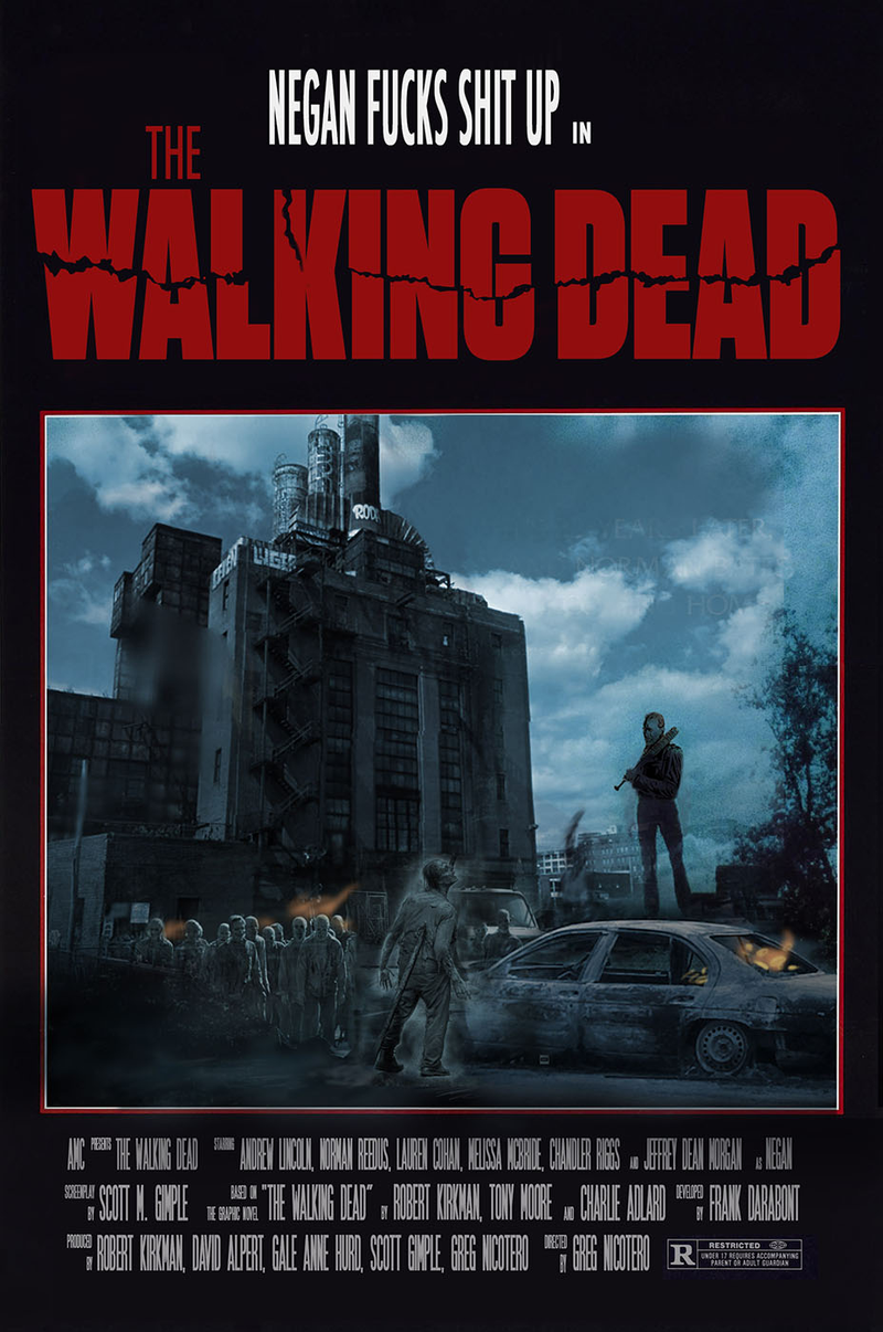 Illustration for article titled The Walking Dead Takes Over Some of the Most Famous Movie Posters Ever